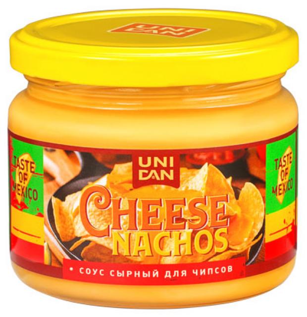 

Соус сырный Uni Dan Nachos для чипсов, 280 г