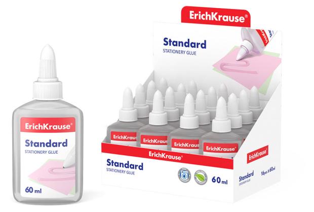 

Клей канцелярский ErichKrause Standard, 60 мл