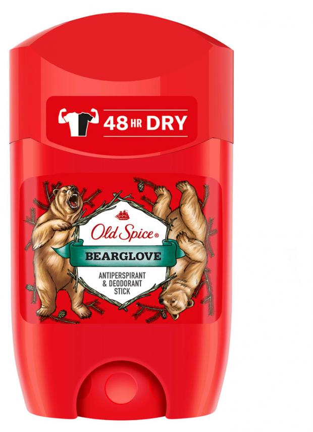 Дезодорант антиперспирант стик Old Spice Bearglove, 50 г