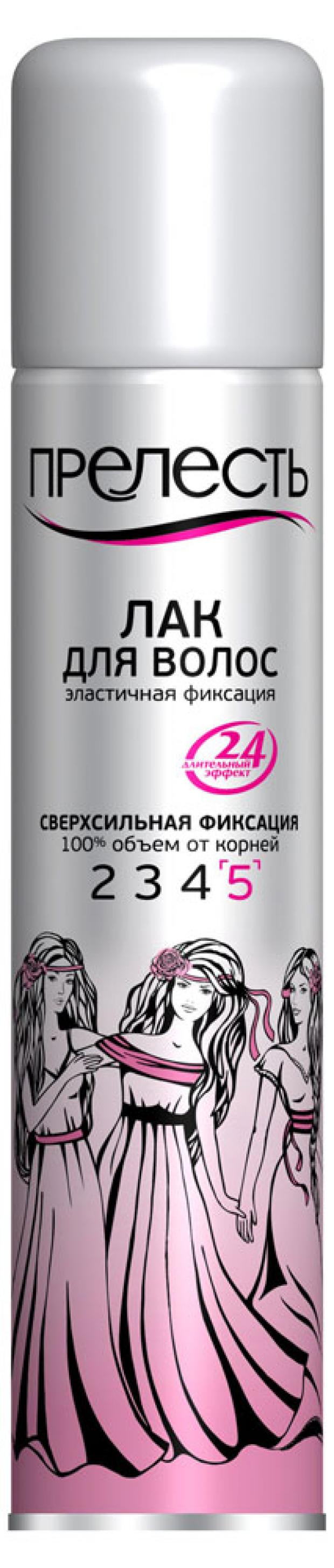 

Лак для волос «Прелесть» сверхсильной фиксации, 200 см3