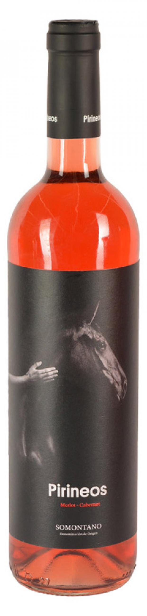 Вино Pirineos Merlot-Cabernet розовое сухое Испания, 0,75 л