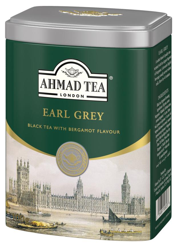 Чай черный Ahmad Tea Чай Эрл Грей, 100 г