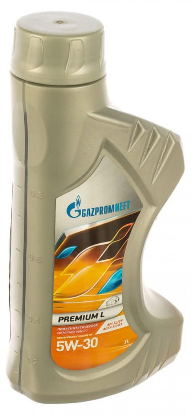 Масло моторное Gazpromneft Premium L 5W-30, 1 л масло моторное зимнее 4т al ko 250002 5w 30 полусинтетическое 1 л