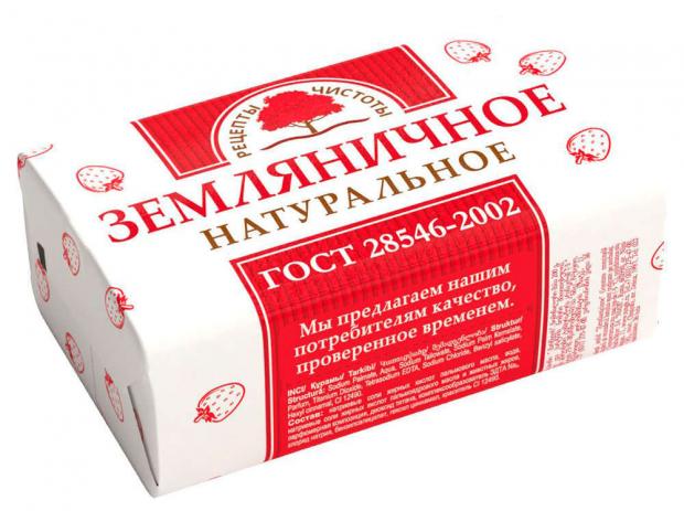 

Мыло туалетное «Рецепты чистоты» Земляничное, 180 г
