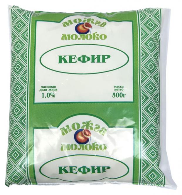 Кефир МожгаМолоко 1% БЗМЖ, 500 мл