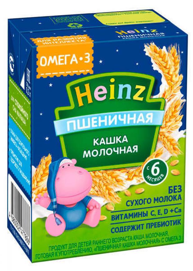 

Каша молочная Heinz пшеничная с 6 мес., 200 г