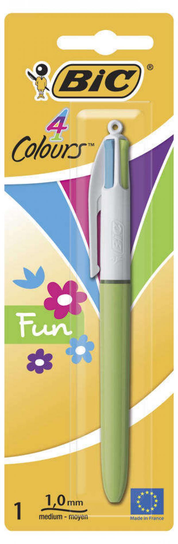 Ручка шариковая Bic 4 Colours Fashion