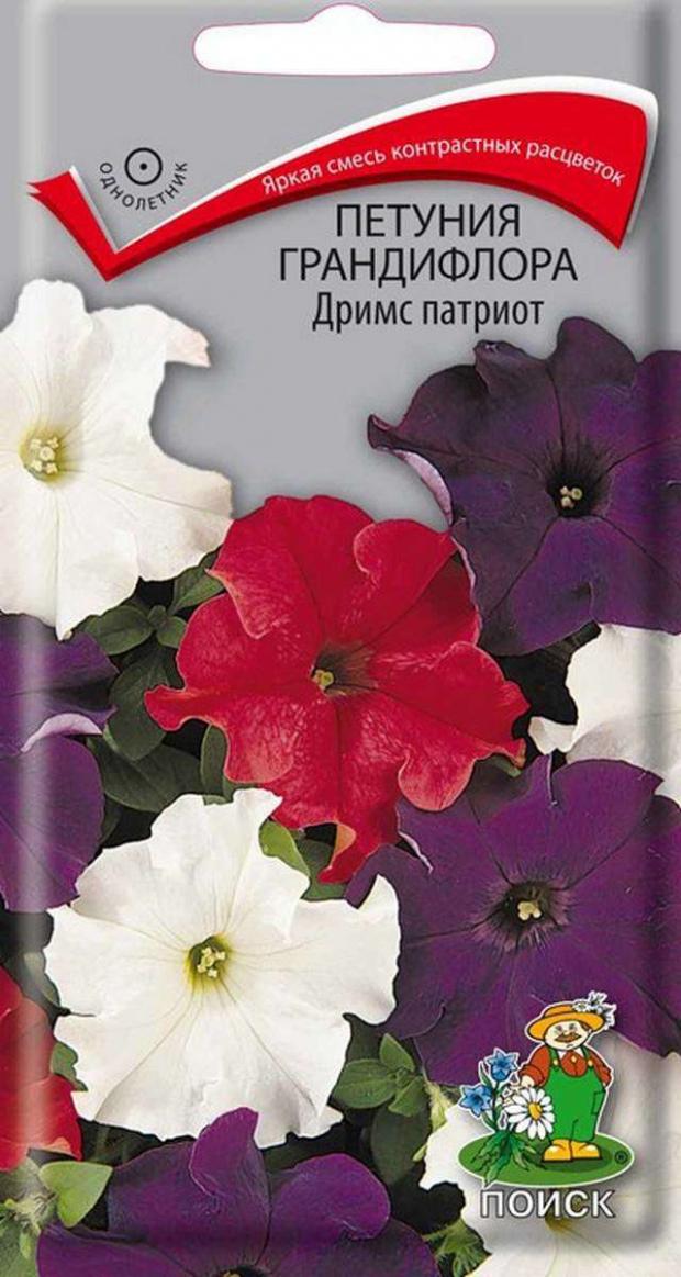 

Семена Петуния Поиск Дримс патриот, 10 шт