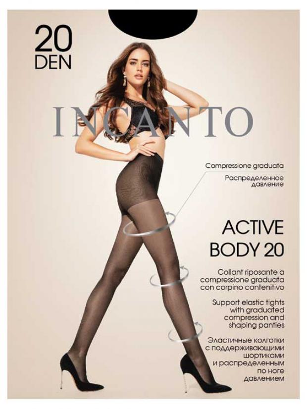 

Колготки Incanto Active Body 20 nero, размер 5