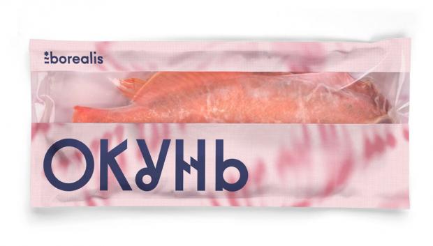 Окунь замороженный Borealis без головы 300-500 650 г 529₽