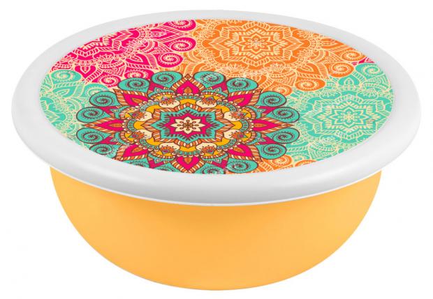 

Миска IDILAND с крышкой с декором, 2,1 л