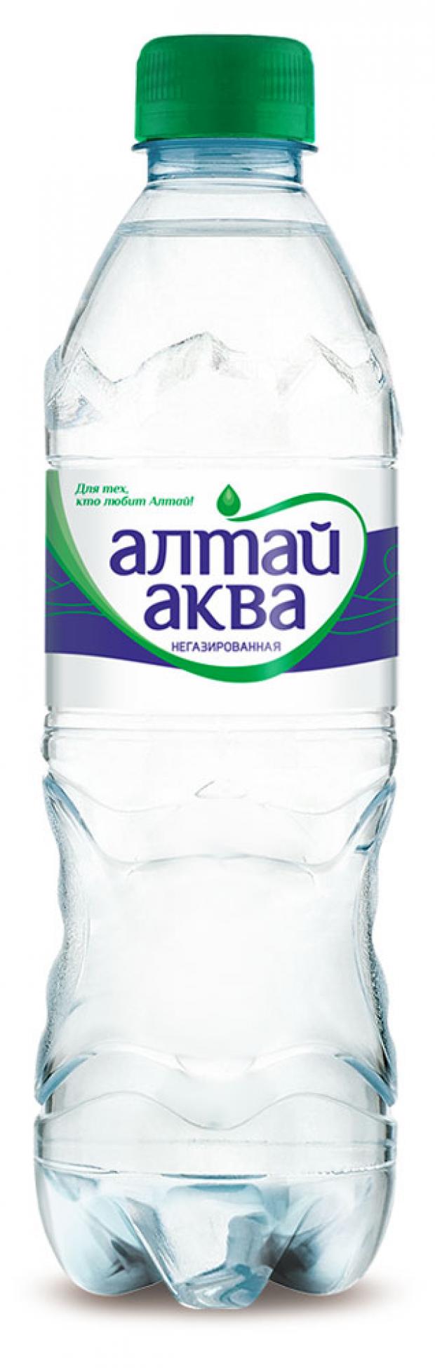 Вода негазированная Бочкари Алтай Аква, 500 мл