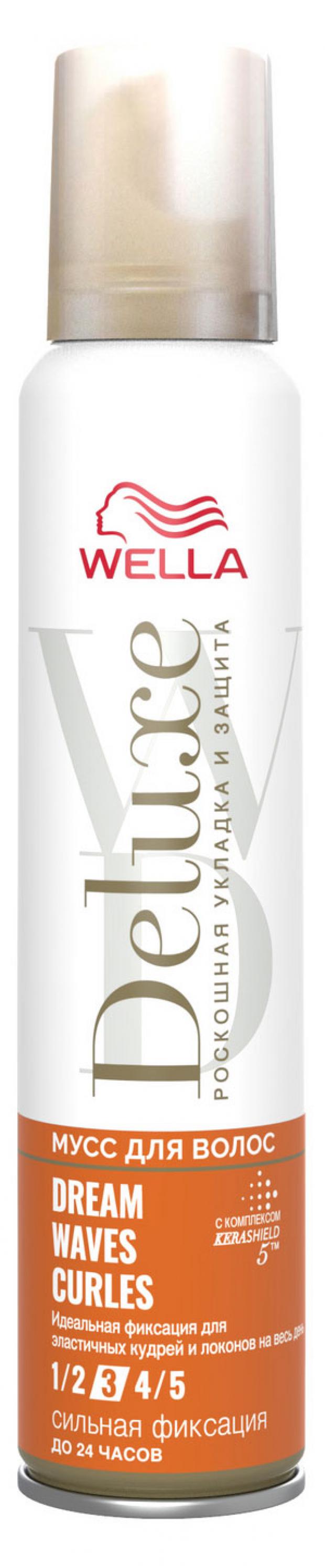 

Мусс для волос Wella Deluxe Dream Waves & Curls, 200 мл