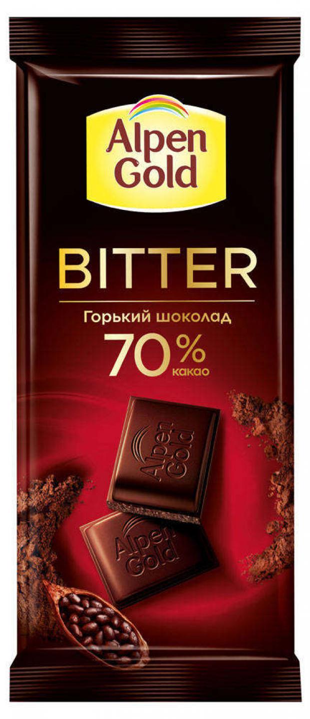 Шоколад Alpen Gold горький, 85 г