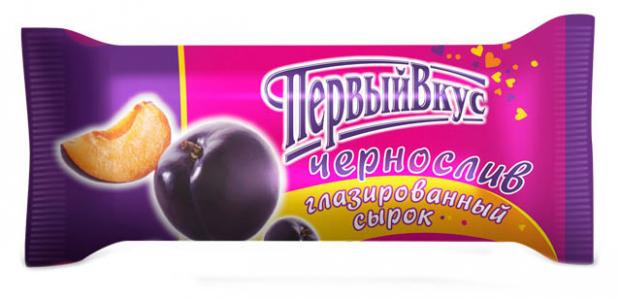 Сырок глазированный Первый Вкус чернослив 18% БЗМЖ, 40 г