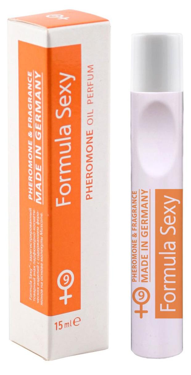 Масло женское парфюмерное Delta Parfum с феромонами Formula Sexy 9, 15 мл