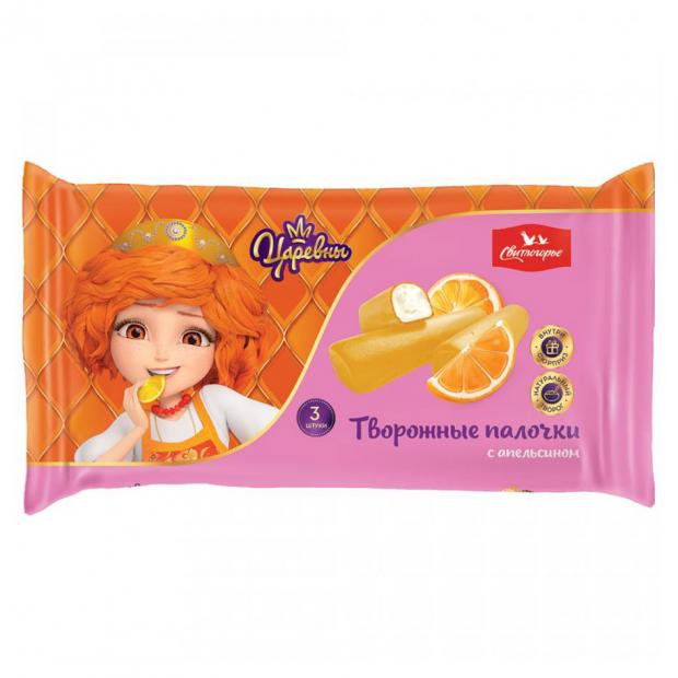 

Сырок творожный «Свитлогорье» глазированный апельсиновый вкус 16% , 3х30 г