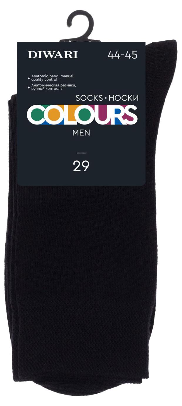 

Носки мужские DIWARI Colours черные, размер 29