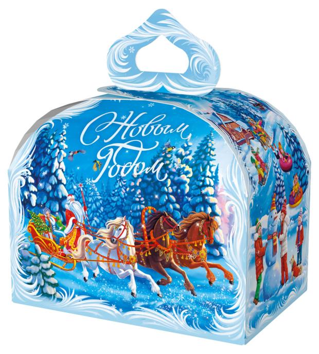 

Коробка подарочная Стрекоза Сундучок, 1000 г