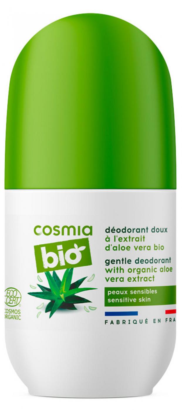 

Дезодорант шариковый Cosmia Bio Aloe, 50 мл
