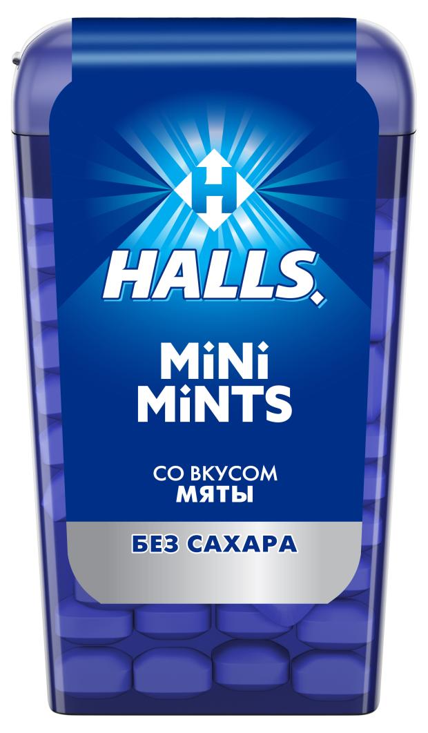 

Конфеты Halls Mini Mints без сахара со вкусом мяты, 12,5 г