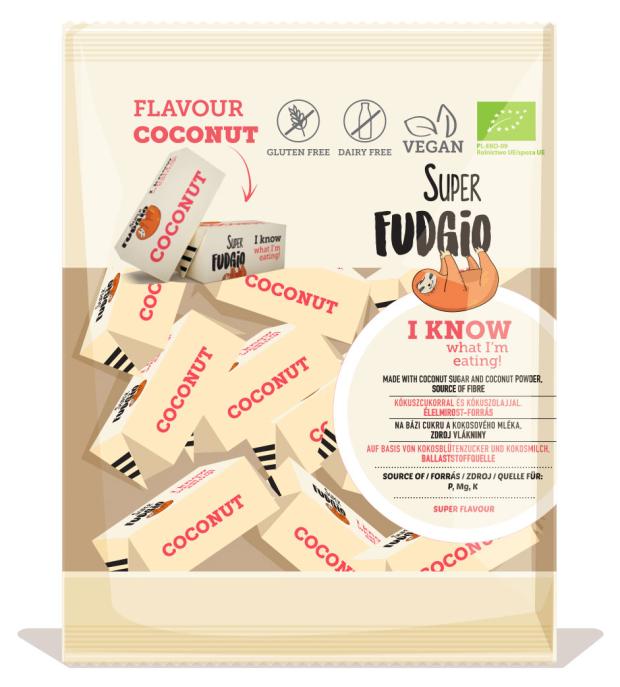 

Конфеты Super Fudgio Кокосовые, 150 г