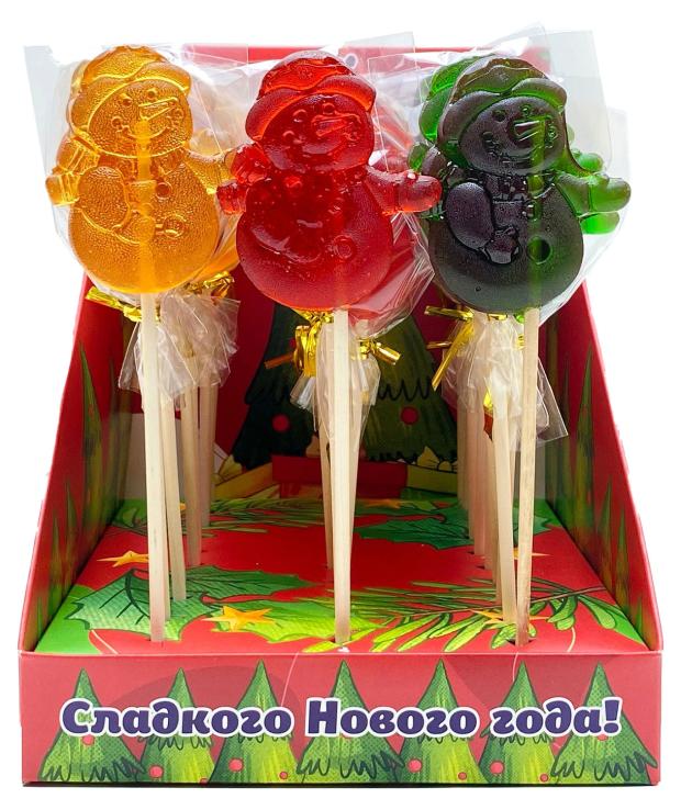 

Карамель леденцовая на палочке РусКонфета Снеговик, 20 г