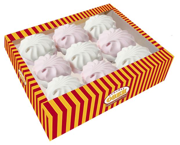 

Зефир Семейка ОЗБИ бело-розовый, 540 г