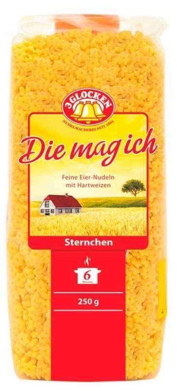 Макаронные изделия 3 GLOCKEN Die mag ich звездочки 250 г 99₽