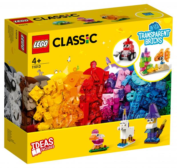 

Конструктор LEGO Classic 11013 Прозрачные кубики