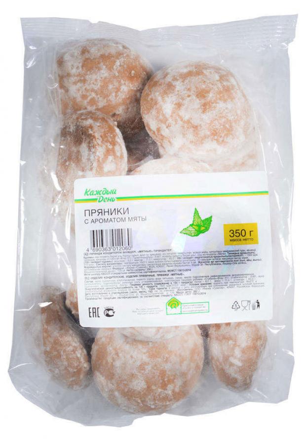 

Пряники «Каждый День» с ароматом мяты, 350 г