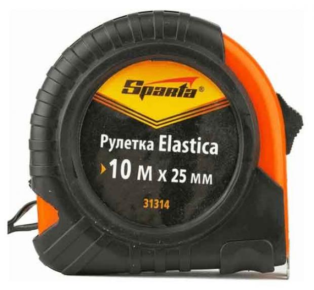 

Рулетка Sparta Elastica обрезиненный корпус, 10 м x 25 мм