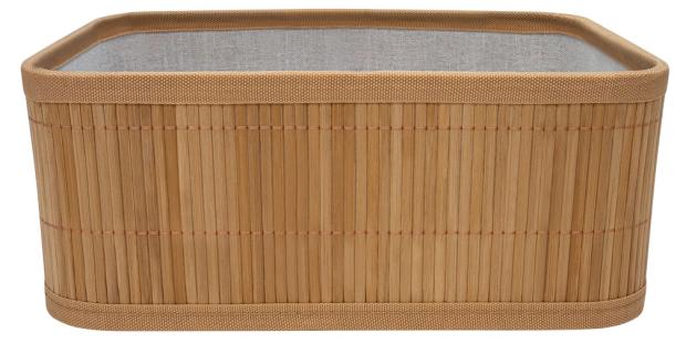 

Корзина стеллажная Natural House бамбук, 30х20х12 см