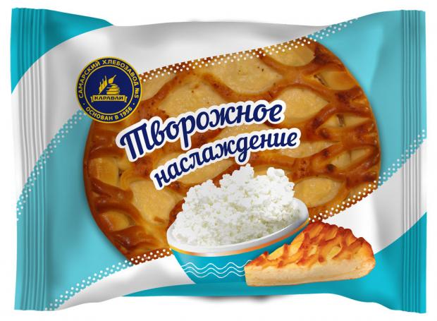 Ватрушка Самарский хлебозавод 5 творожная Наслаждение, 200 г