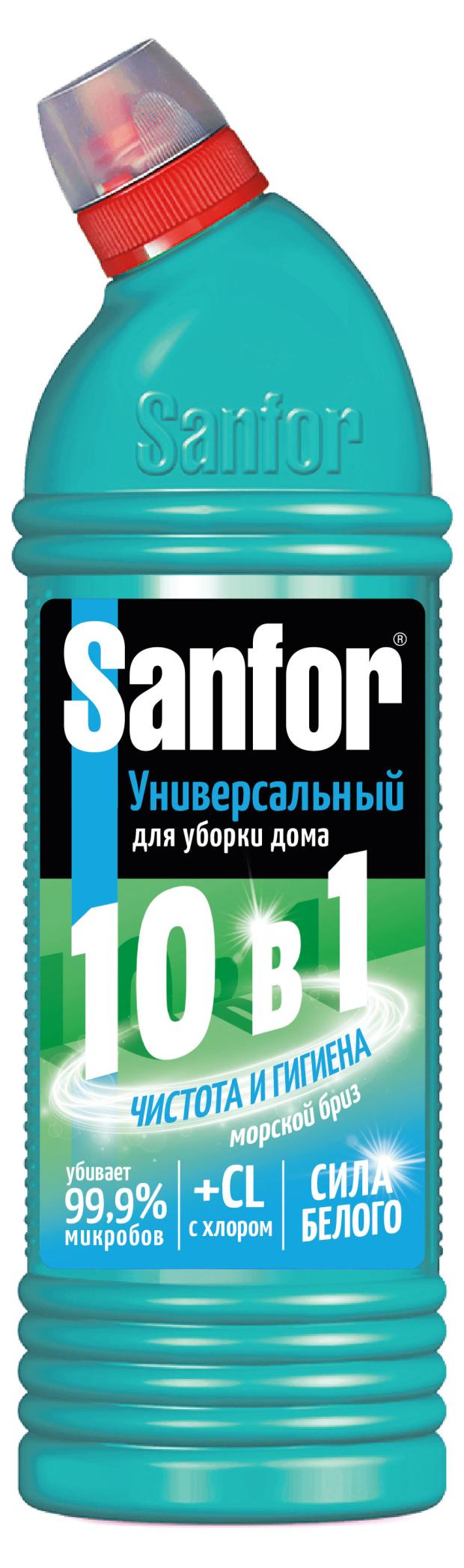 

Гель для уборки Sanfor универсальный Морозный бриз, 750 г
