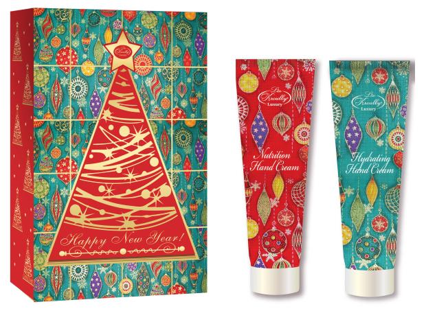 

Набор подарочный Liss Kroully NY-2208 крем питательный для рук, 75 мл + крем увлажняющий для рук, 75 мл