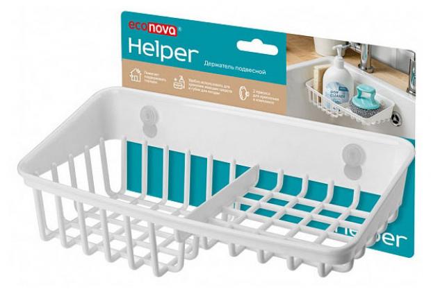 Держатель для моющих средств Eco nova Helper на присосках, 23х12 см