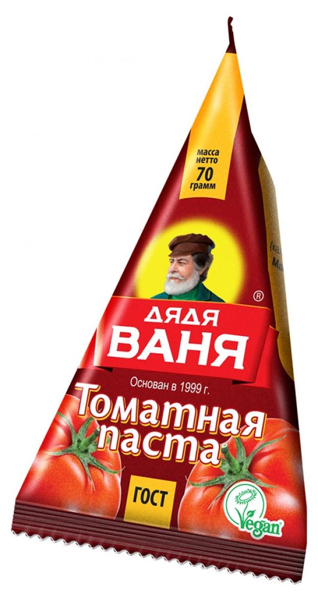 Паста томатная Дядя Ваня 25% ГОСТ, 70 г
