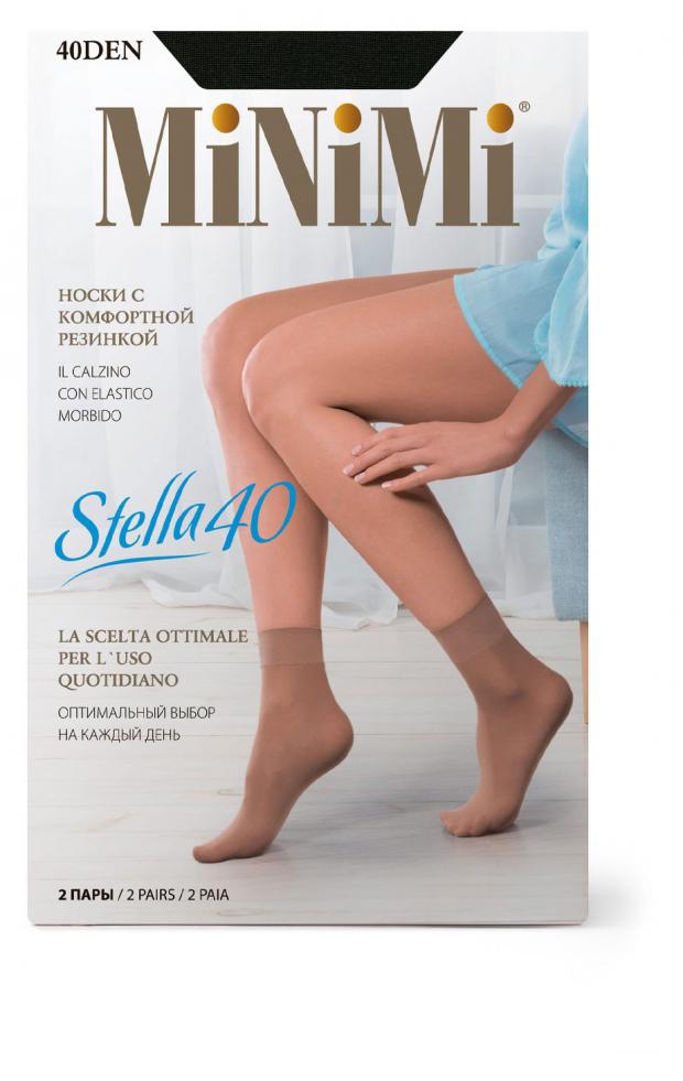 Носки Minimi STELLA 40 nero 2 пары носки minimi stella 40