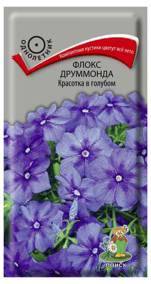 

Семена Флокс Друммонда Поиск Красотка в голубом, 0,1 г