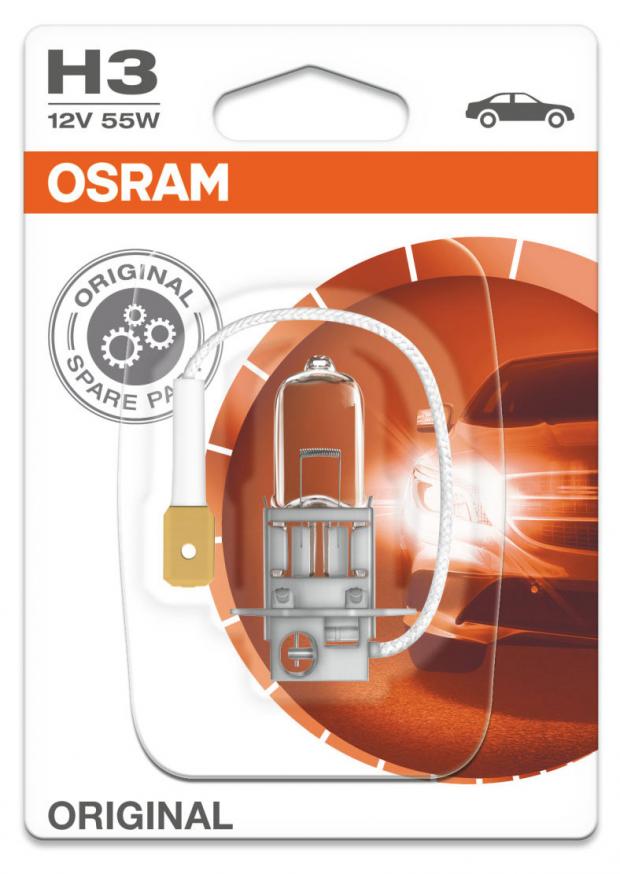 Лампа галогенная Osram 64151-01B H3, 12V