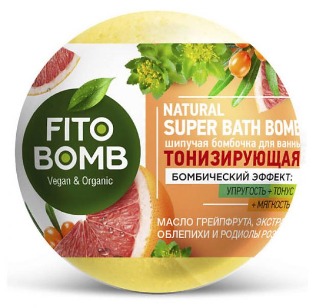 

Шипучая бомбочка для ванны Fito Bomb Тонизирующая, 110 г