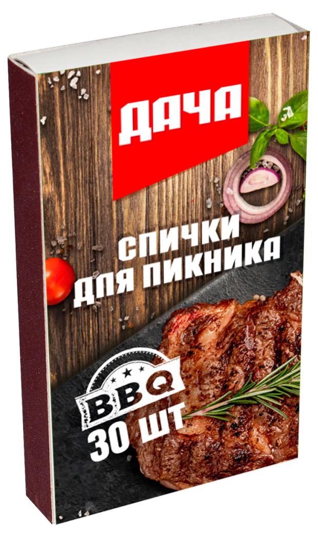 Спички для пикника ДАЧА, 30 шт