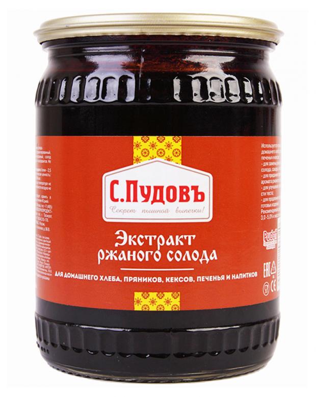 

Экстракт ржаного солода «С.Пудовъ», 650 г