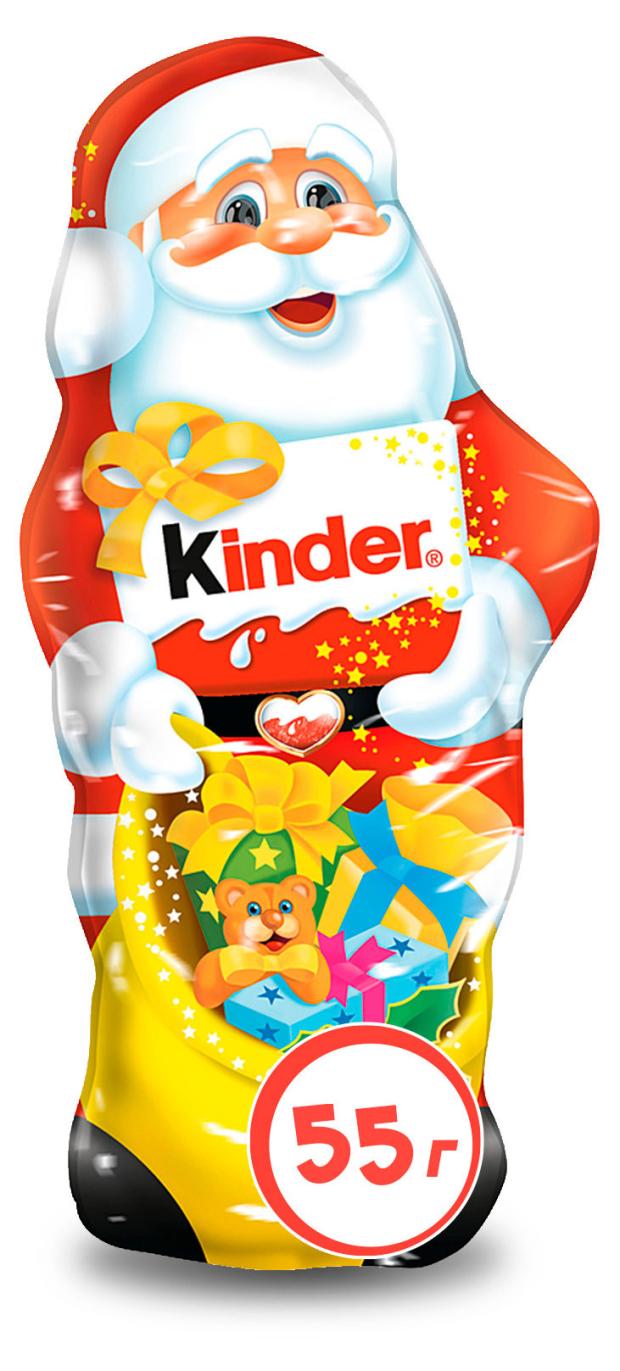 

Шоколад молочный Kinder Дед Мороз, 55 г