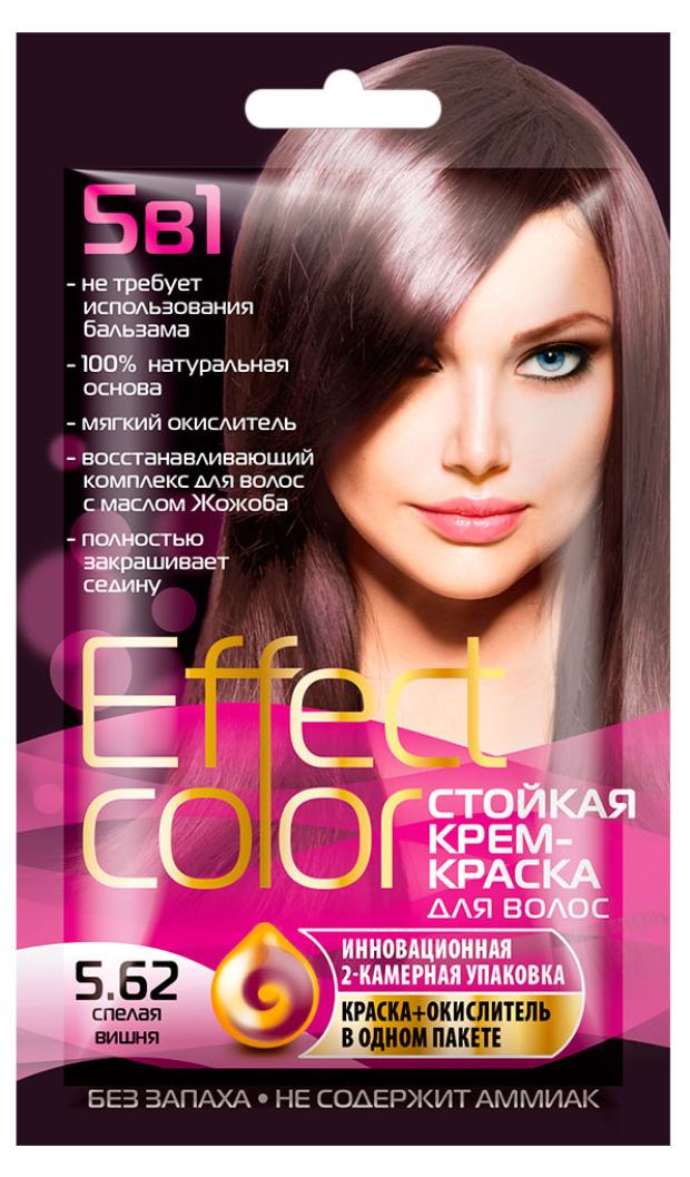 Крем-краска для волос Effect Color Спелая Вишня тон 562 50 мл 60₽