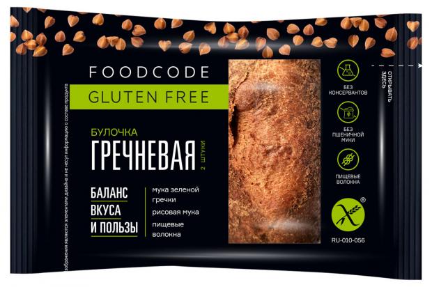 

Булочка для гамбургера FOODCODE Гречневая, без глютена, 120 г