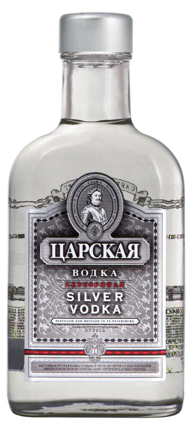 Водка Царская Серебряная Россия, 0,25 л