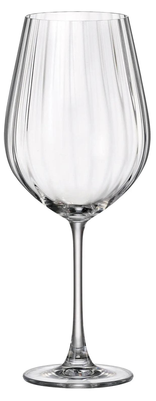 

Набор бокалов для красного вина CRYSTAL BOHEMIA Columba Optic 500 мл, 2 шт