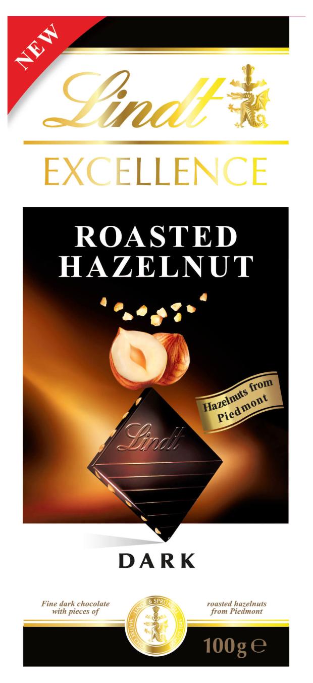

Шоколад темный Lindt Excellence Фундук, 100 г